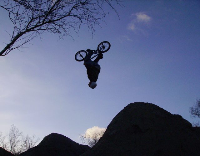 back flip bmx