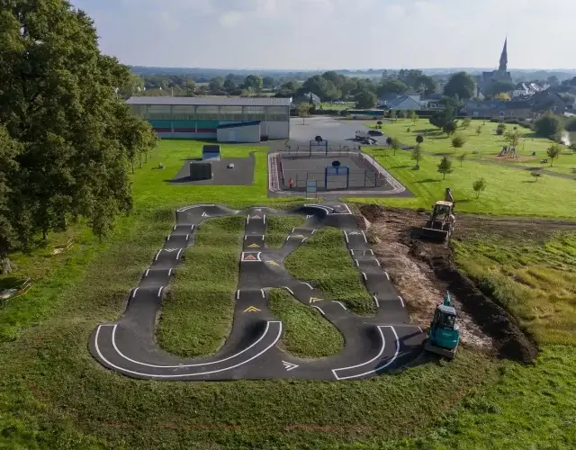 Pump Track Saint-Vincent-des-Landes